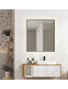 Espejo de baño rectangular...