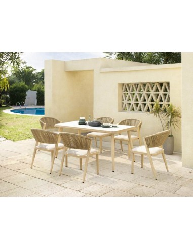 Conjunto mesa y sillas de exterior...