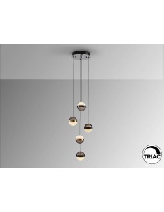 Lámpara colgante de led 5...