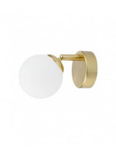 Aplique de pared oro bola...